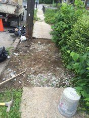 Cleaning Sidewalk — Philadelphia, PA — A & A Chimney Sweep