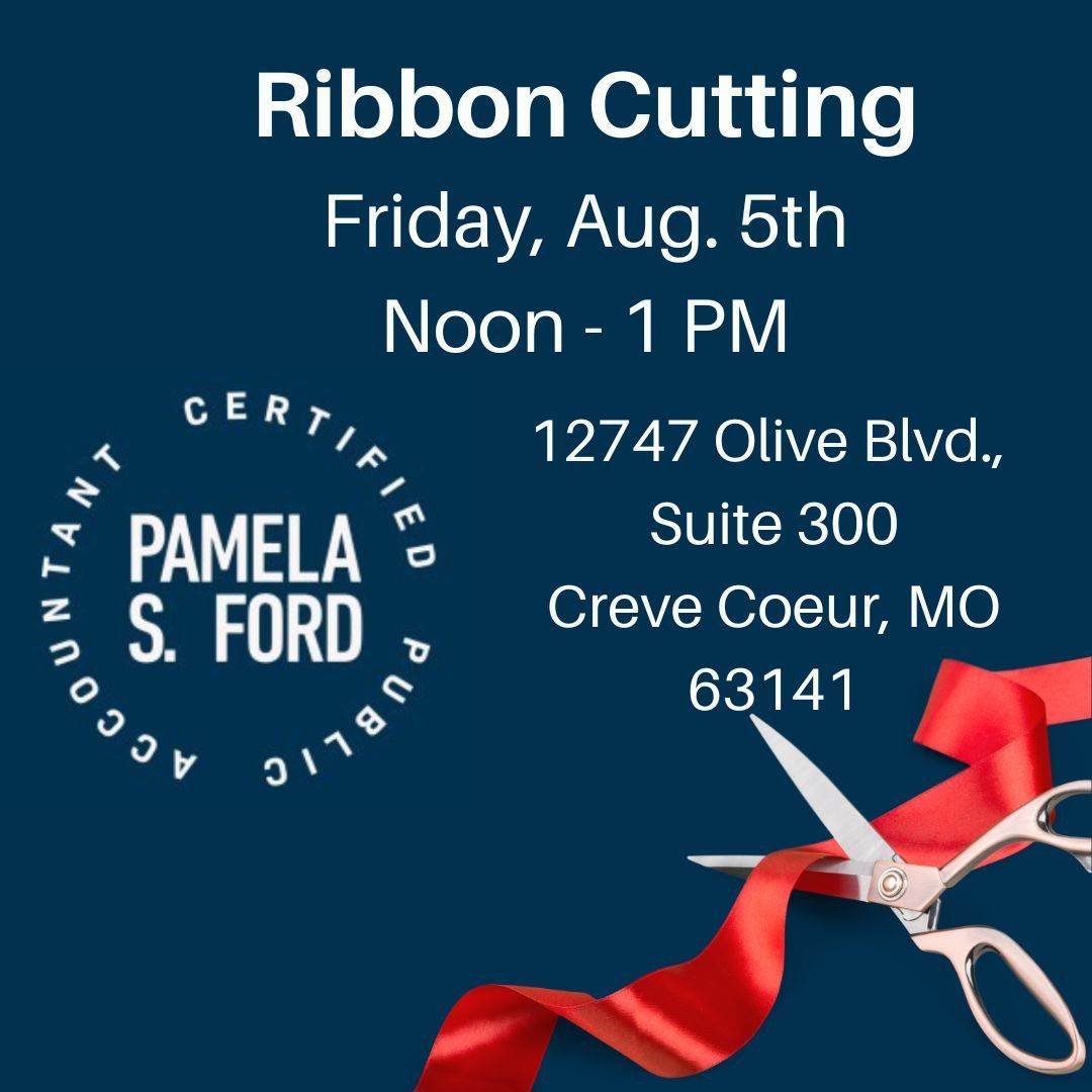 Pamela S. Ford CPA Ribbon Cutting