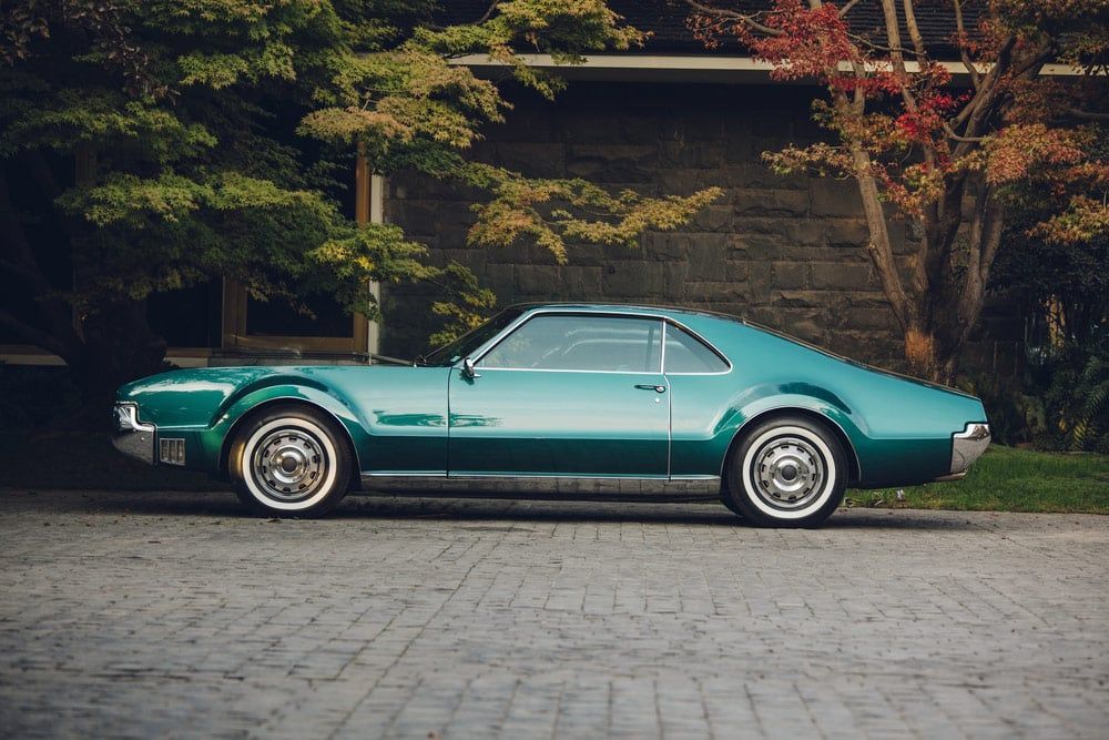 Teal Classic Oldsmobile Toronado — All Pro Locksmiths In Port Macquarie, NSW