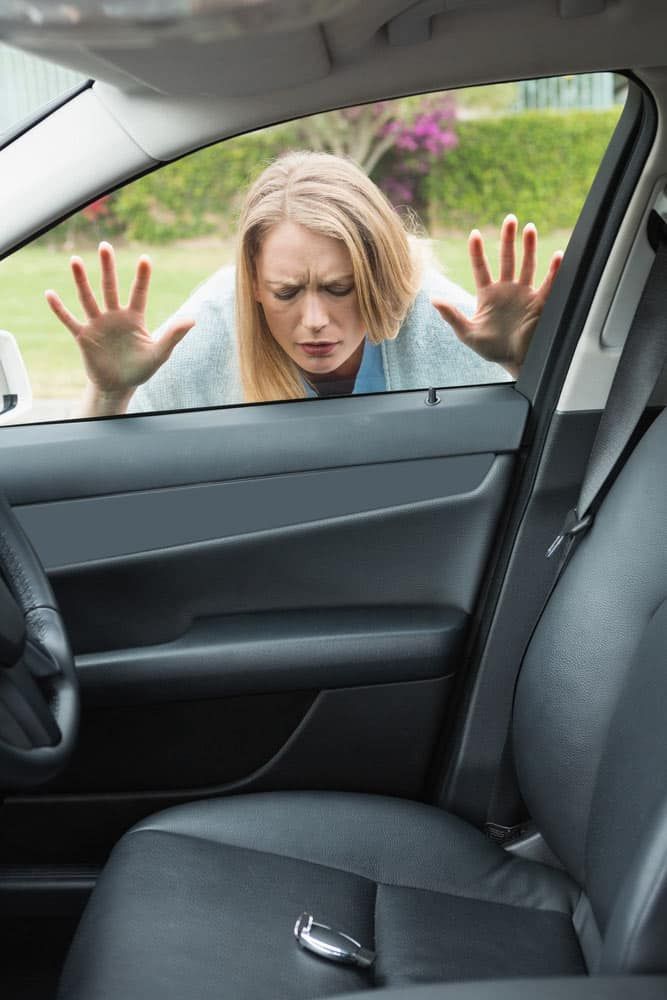 Woman Locked Out of Car — All Pro Locksmiths In Port Macquarie, NSW