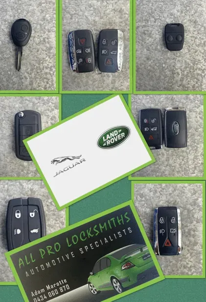 Keys and Business Cards — All Pro Locksmiths In Port Macquarie, NSW