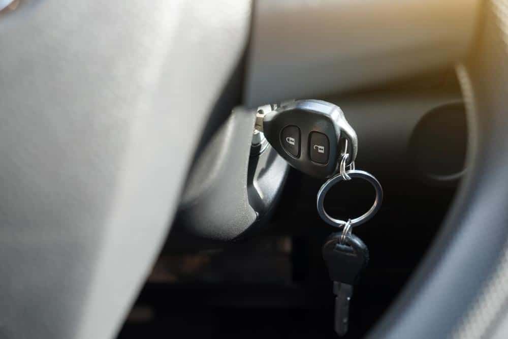 Car Key Inserted in the Ignition — All Pro Locksmiths In Port Macquarie, NSW