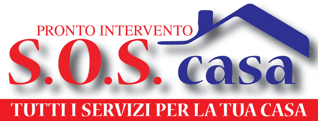 Un logo per un'azienda chiamata sos casa