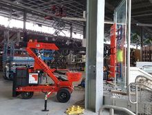 window glass installation