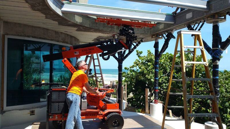 Installing a Glass Floor