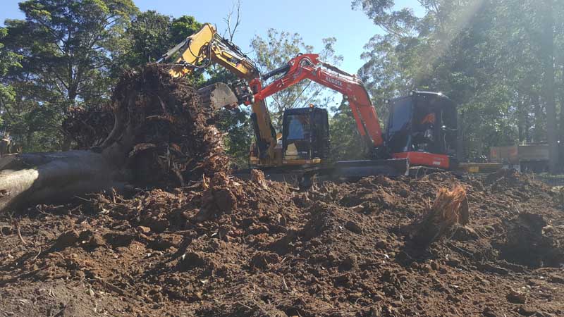 earthmoving tractors