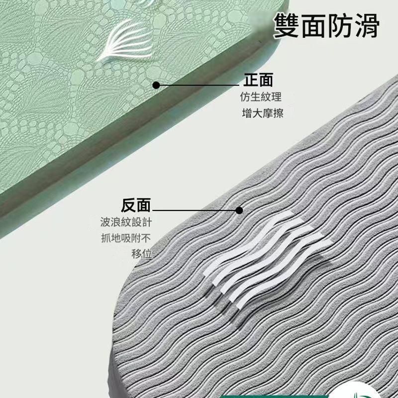 ｜可折疊加厚TPE瑜珈墊｜居家運動舒適款