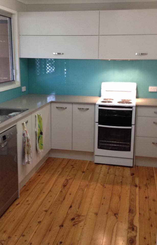 Sky Blue Splashback — Splashbacks in Cessnock, NSW
