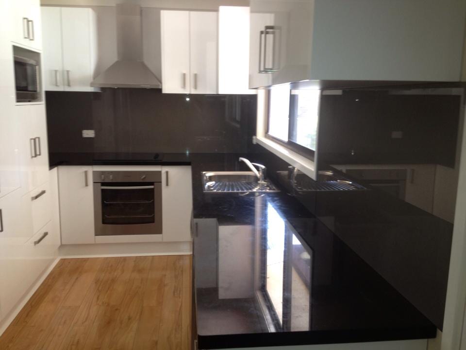 Black Painted Colored — Splashbacks in Cessnock, NSW