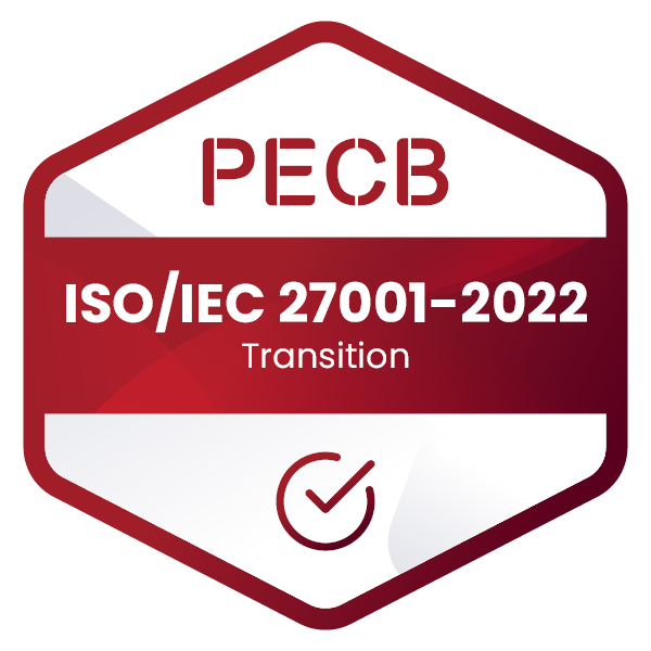 Certified ISO/IEC 27001:2022 Transition - PECB