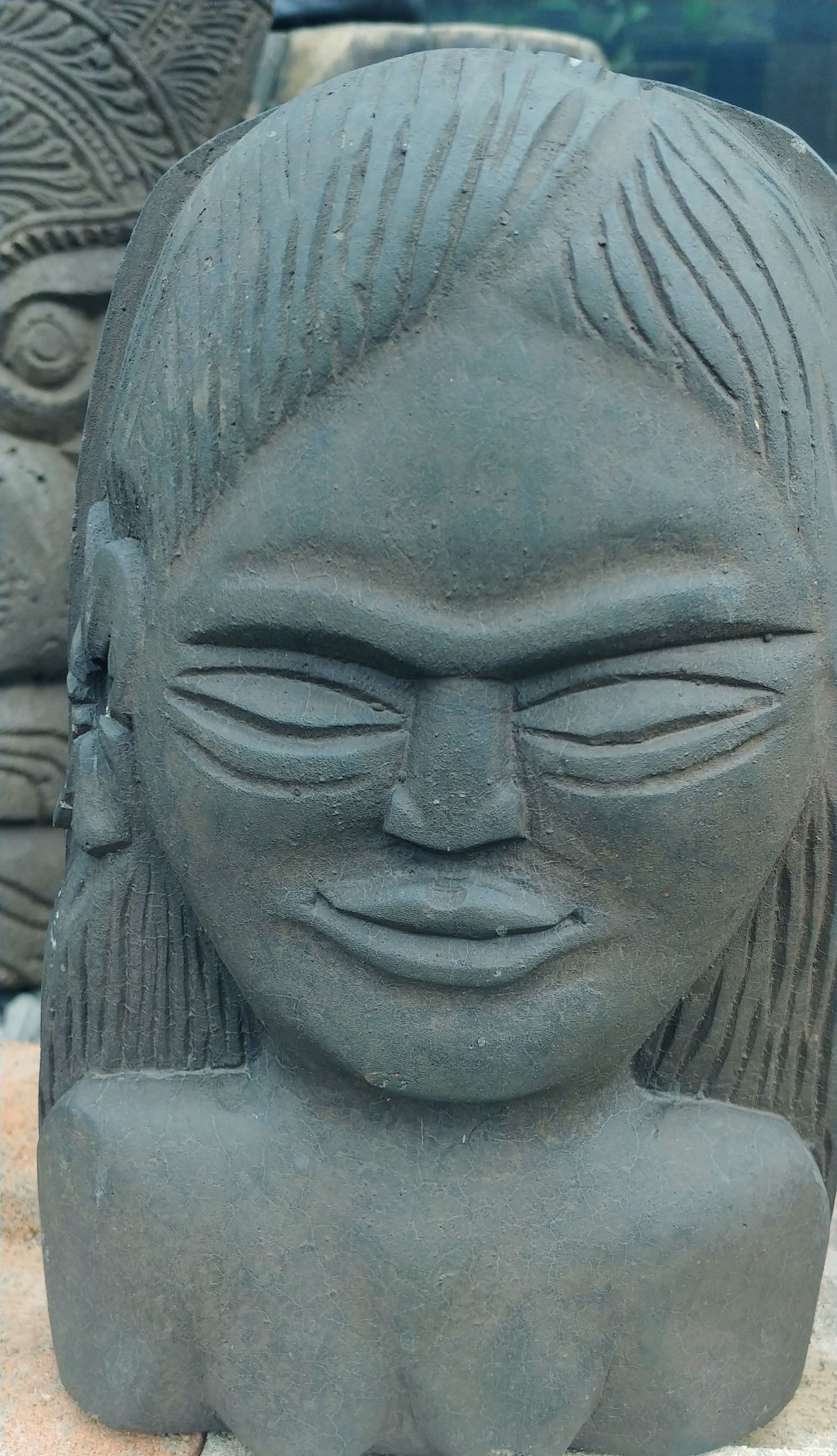 Polynesian Statues 3 — Waimanalo, HI — Big Rock Garden