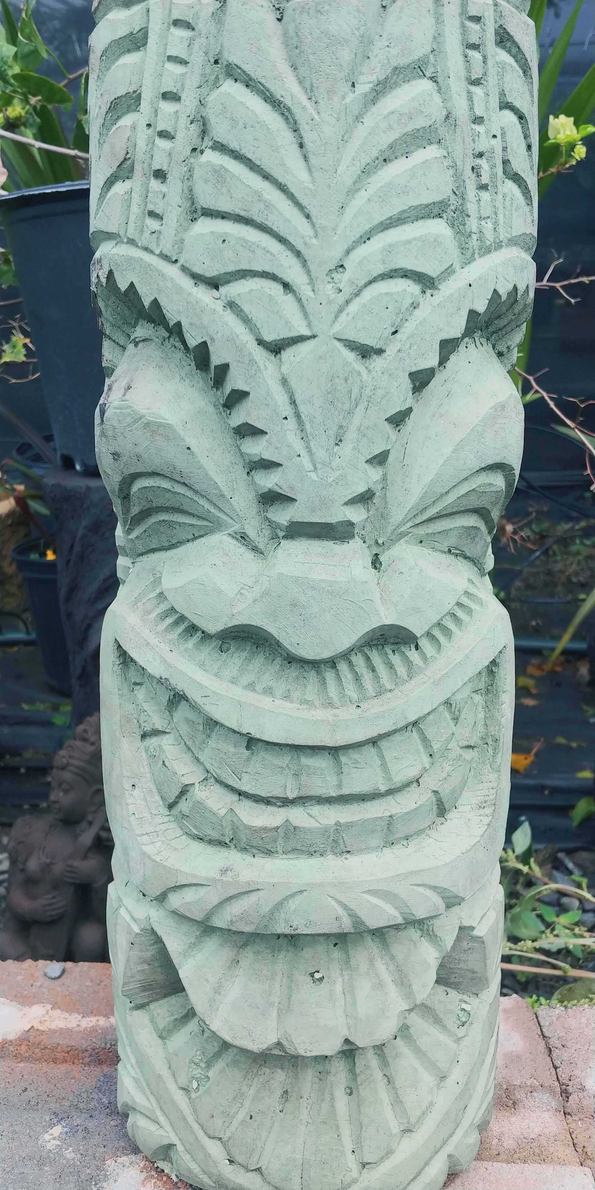 Polynesian Statues 5 — Waimanalo, HI — Big Rock Garden