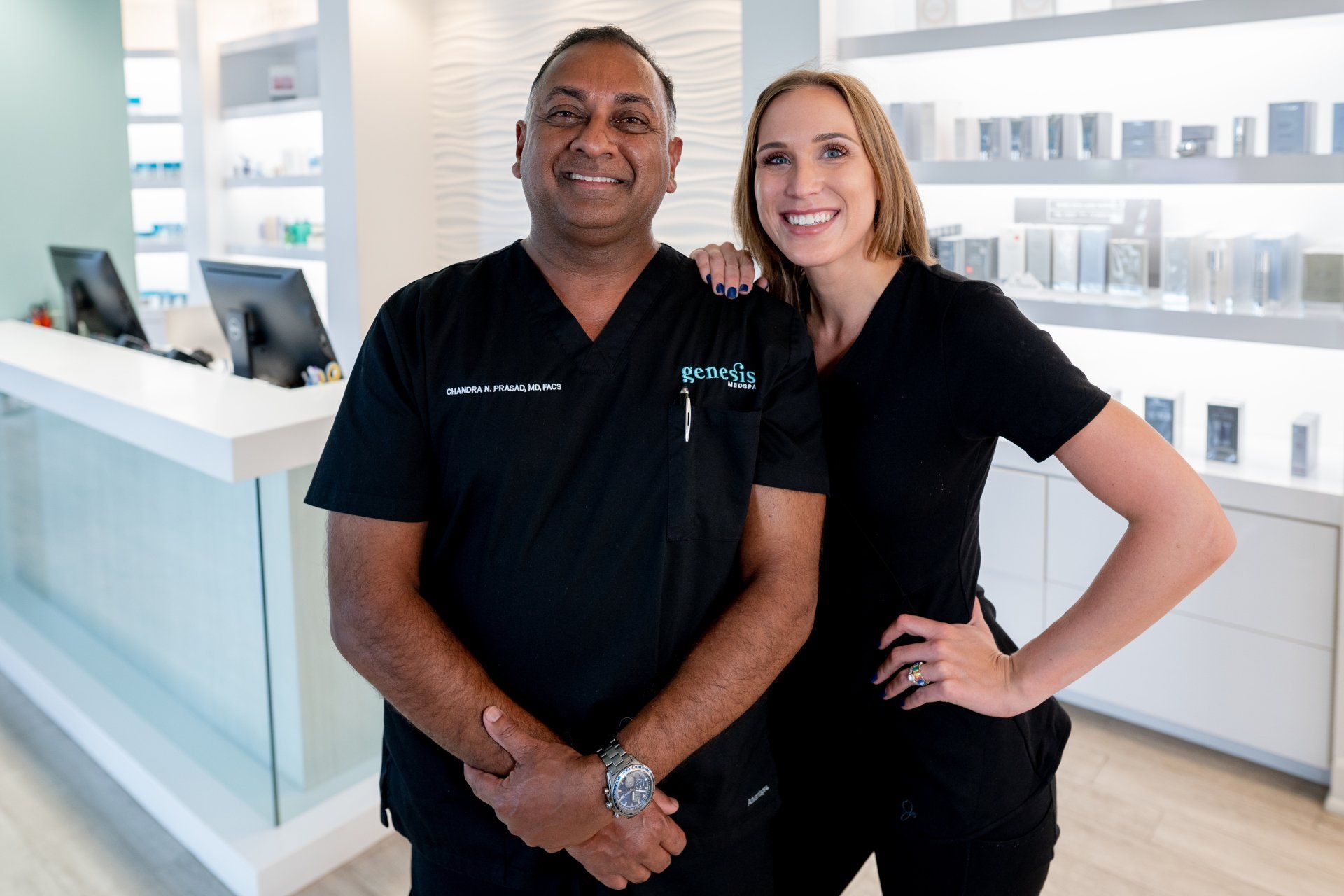 Dr. Chandra Prasad & Rachel