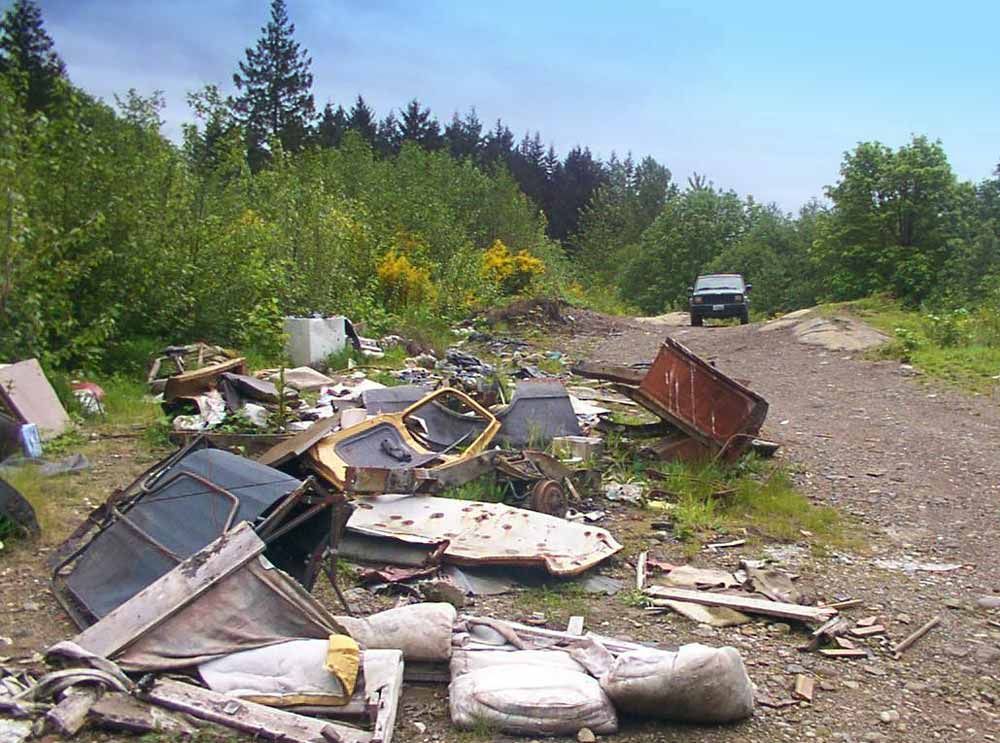 construction debris