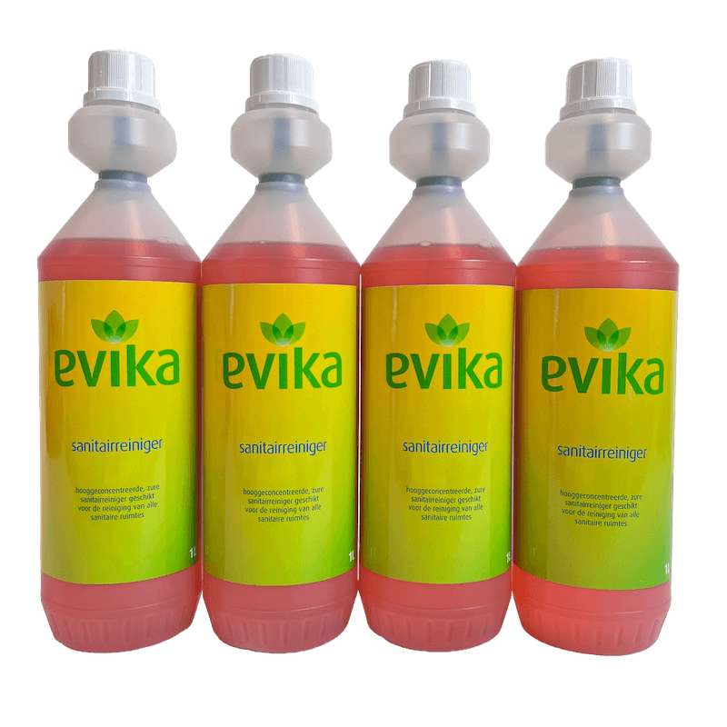 Evika Sanitairreiniger 4x1L