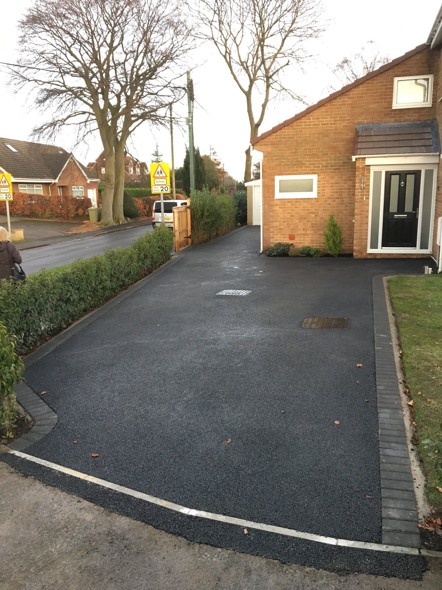 new driveway