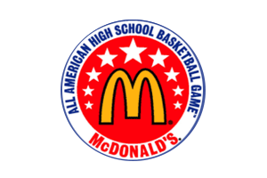 a logo for the all american high school basketball game