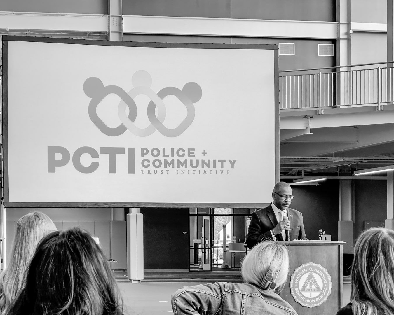 City of Warren, Mayor Doug Franklin announces the Police + Community Trust Initiative at State of the City Address.