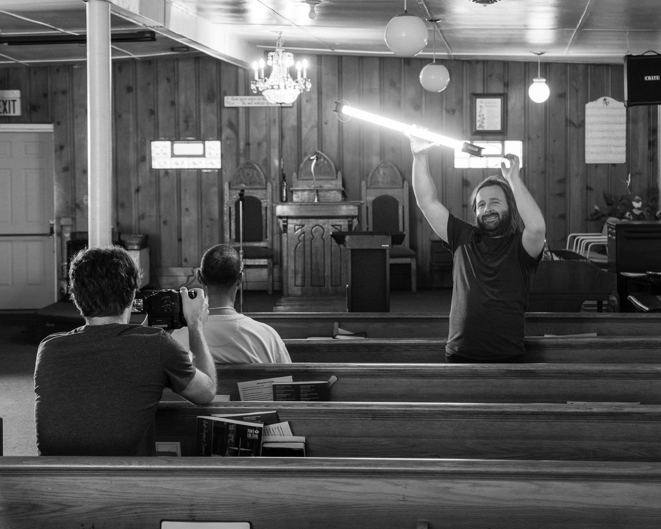 On-site filming for the City of Warren Police + Community Trust Initiative