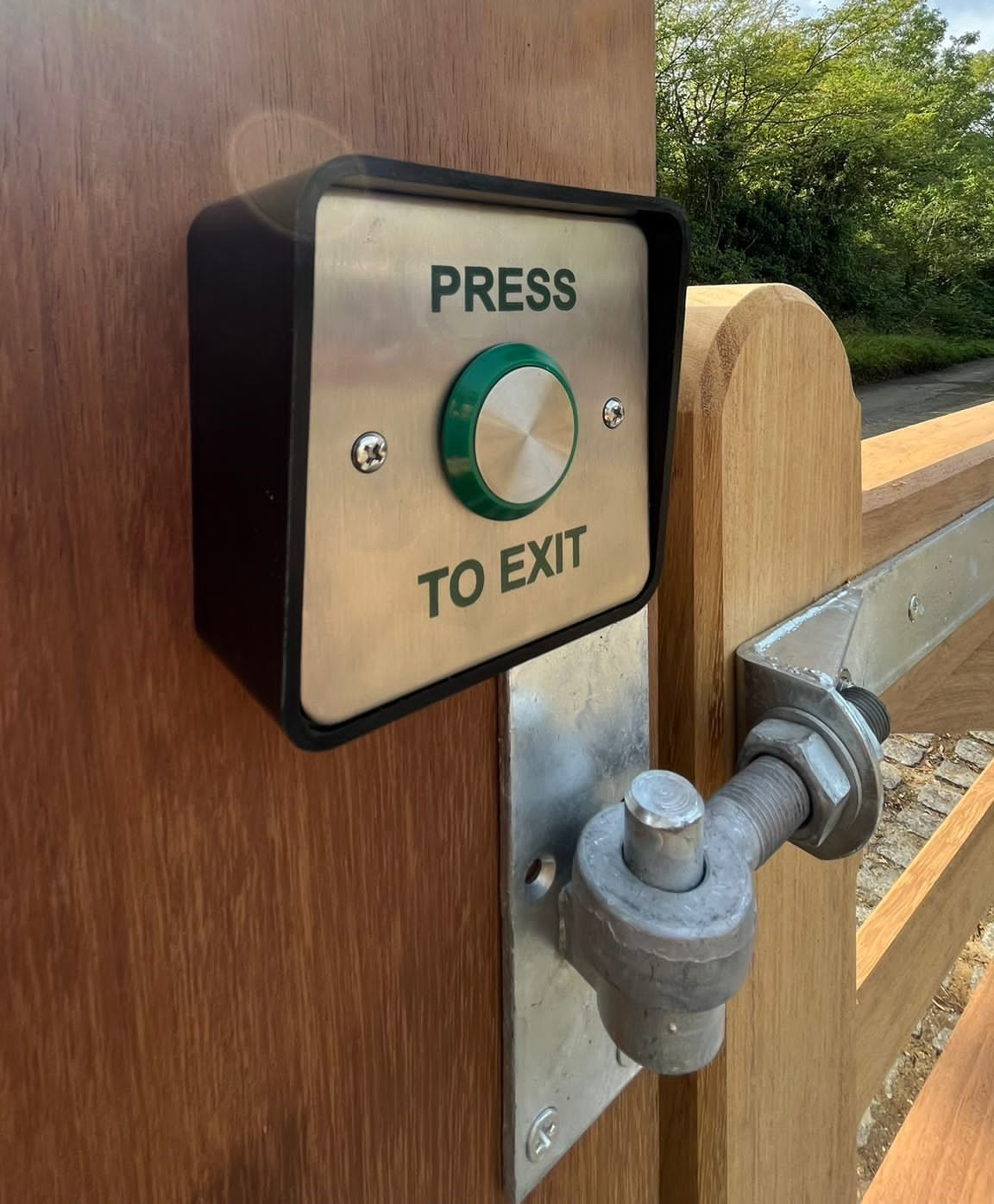 Access Control Press to Exit Button