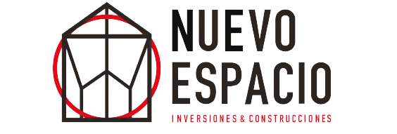 A logo for a company called nuevo espacio