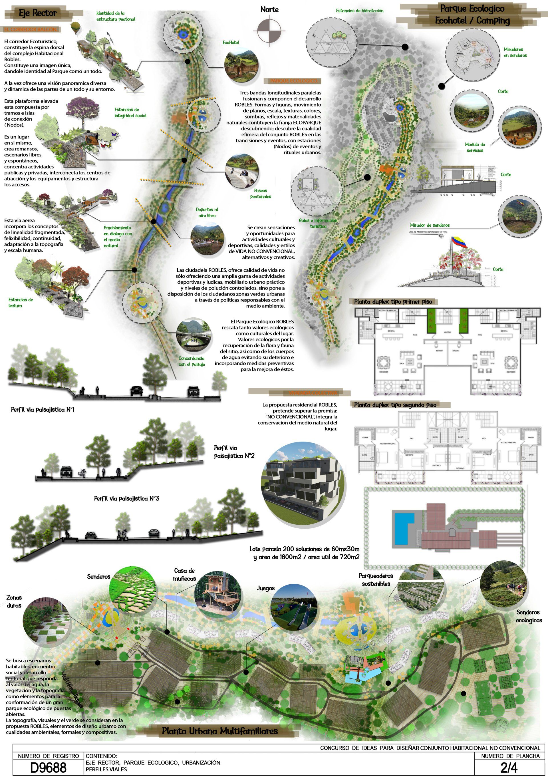 Un mapa de una casa con muchos árboles y edificios.