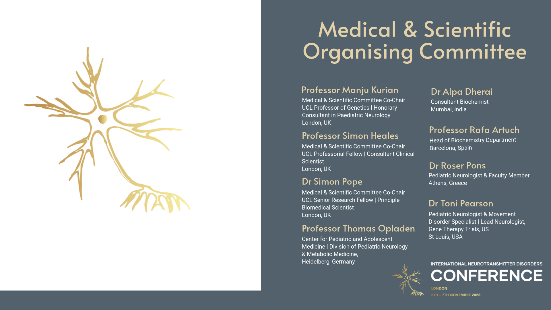 List of INDConf 2025 Medical & Scientific Committee