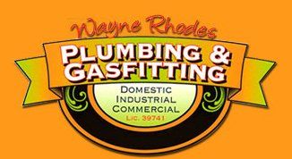 wayne rhodes plumbing and gasfitting business logo