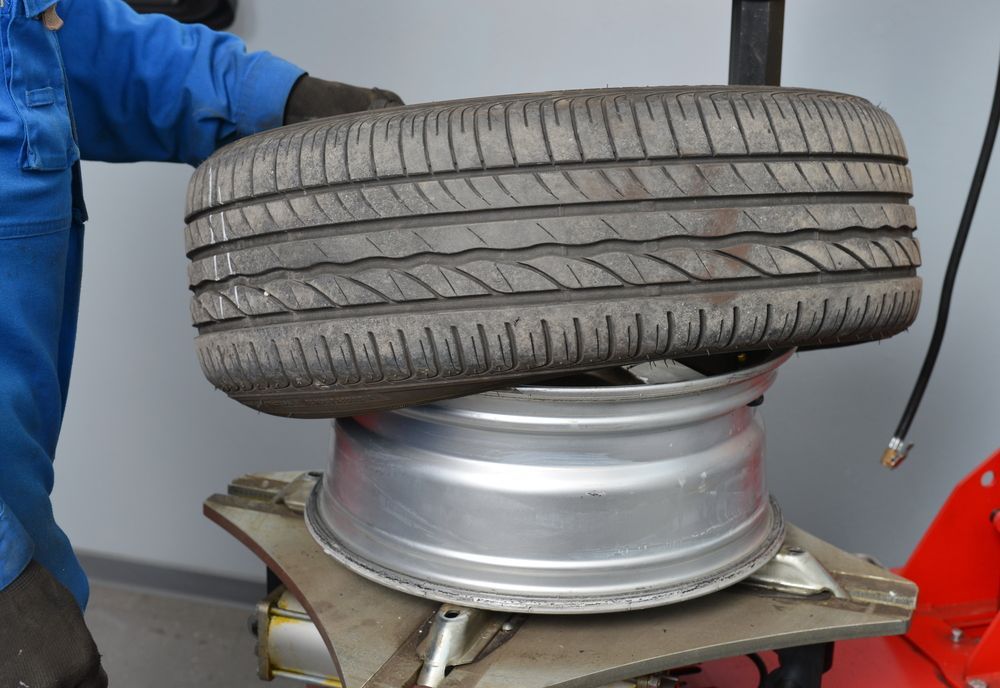 A Tire is Sitting on Top of a Wheel — Turbo's Tyres Pty Ltd In Humpty Doo, NT