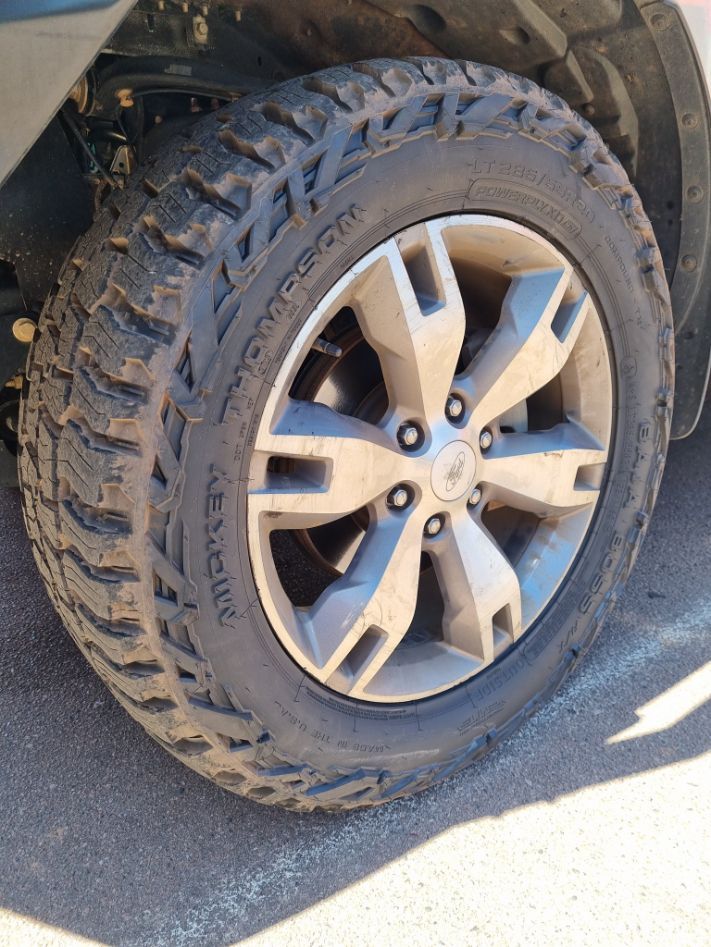 A Close Up of a Tire on a Car — Turbo's Tyres Pty Ltd In Humpty Doo, NT