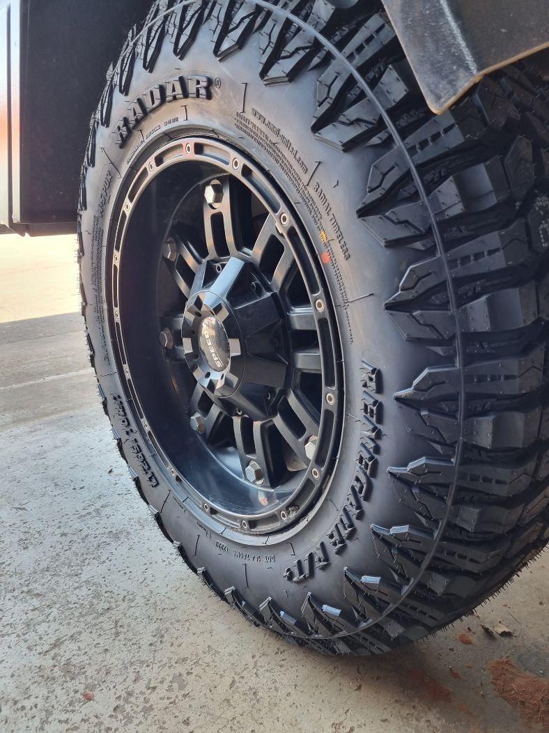A Close Up of a Tire and Wheel on a Vehicle — Turbo's Tyres Pty Ltd In Humpty Doo, NT
