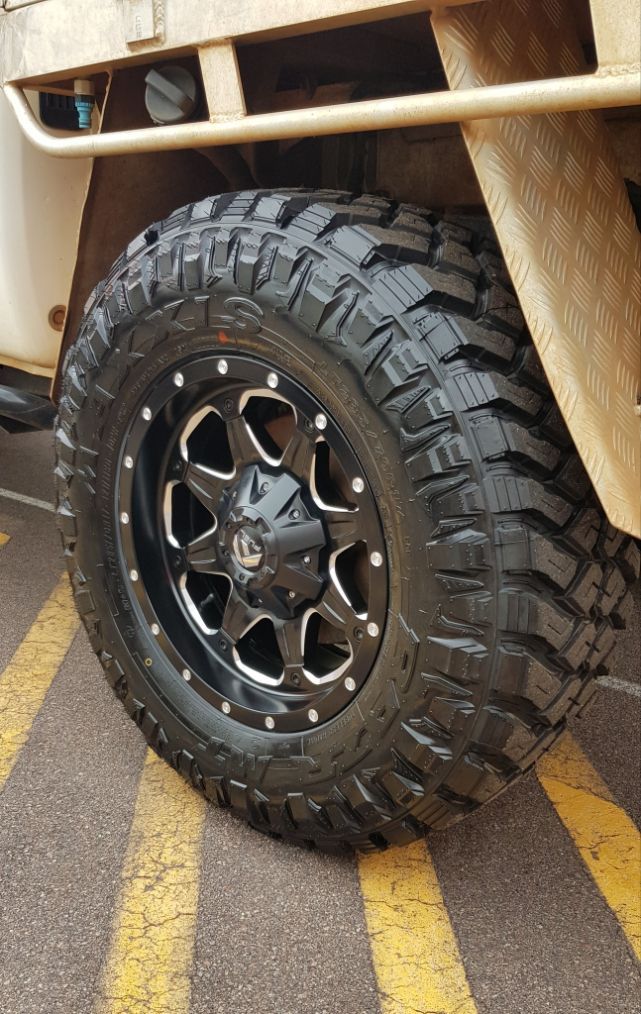 A Close Up of a Tire on a Truck — Turbo's Tyres Pty Ltd In Humpty Doo, NT