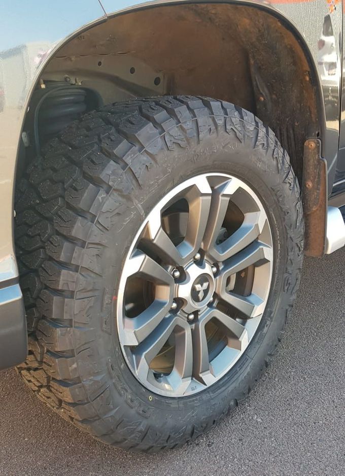 A Close Up of a Car Wheel With a Tire on It — Turbo's Tyres Pty Ltd In Humpty Doo, NT
