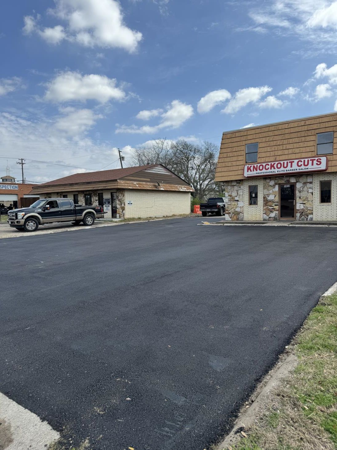 Completed private driveway and street rehabilitation project.