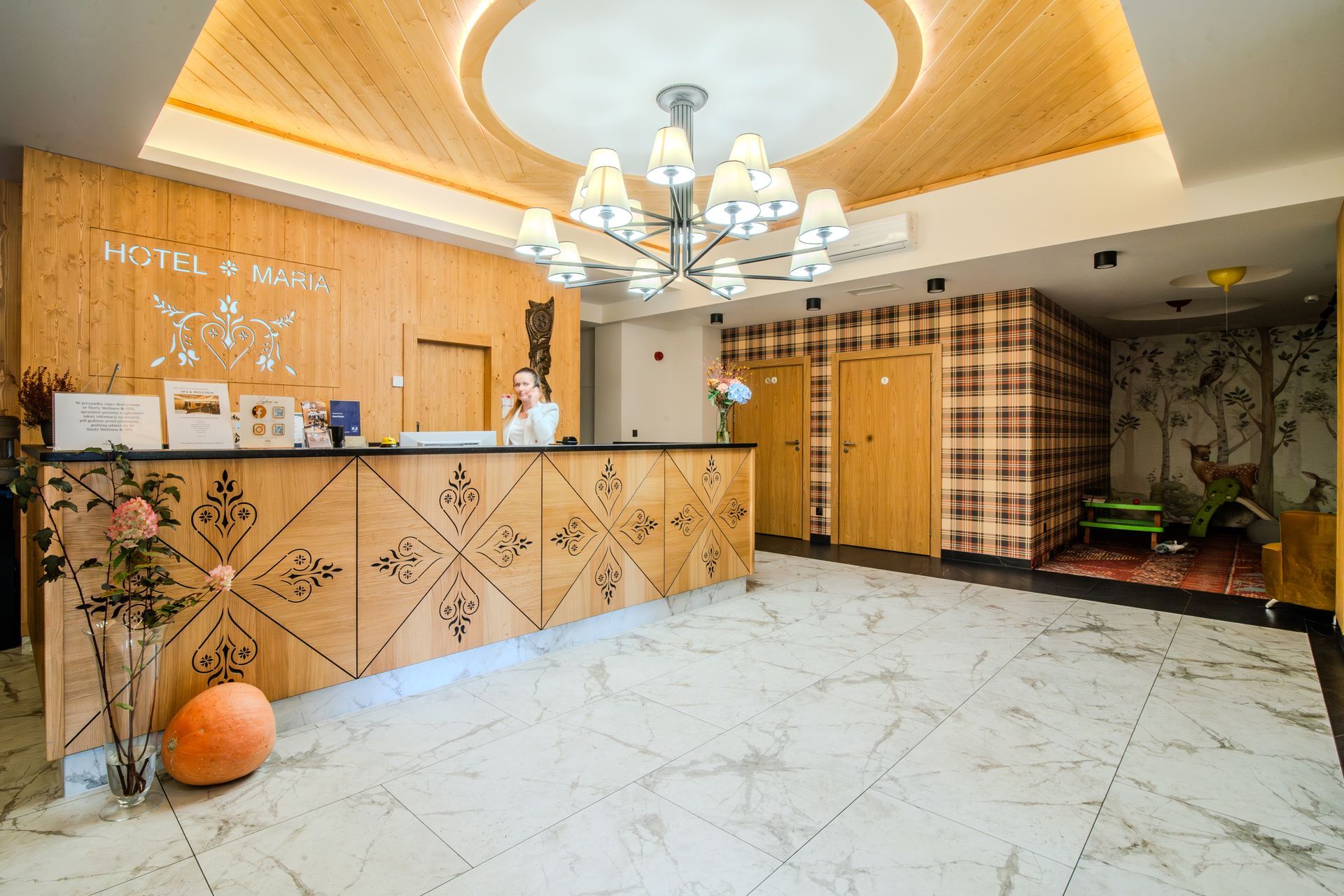 Recepcja w Hotelu Maria w Szczawnicy
