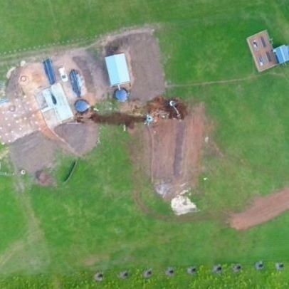 Earthmoving Top View — Earthmoving Services  in Eungai Creek, NSW