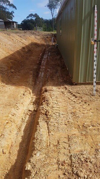Earthworks for Pipe — Earthmoving Services  in Eungai Creek, NSW