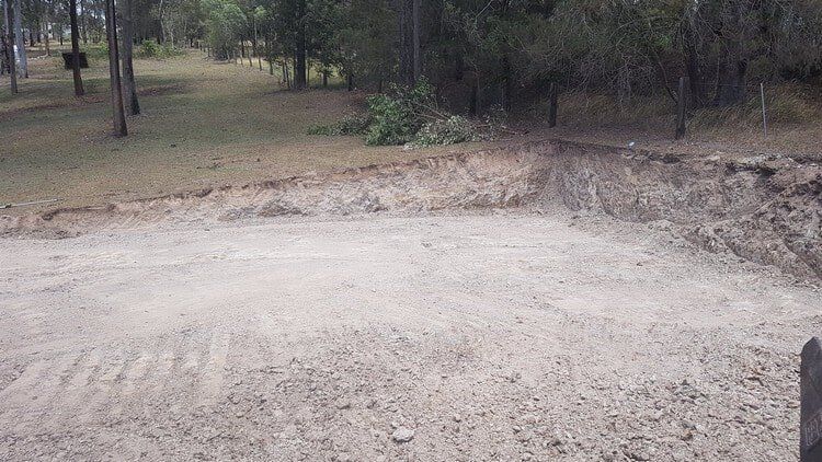Earthworks in Woods — Earthmoving Services  in Eungai Creek, NSW
