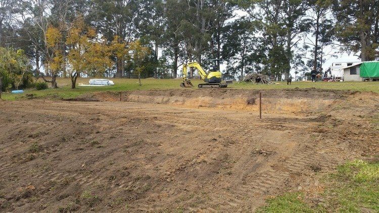 Earthworks — Earthmoving Services  in Eungai Creek, NSW