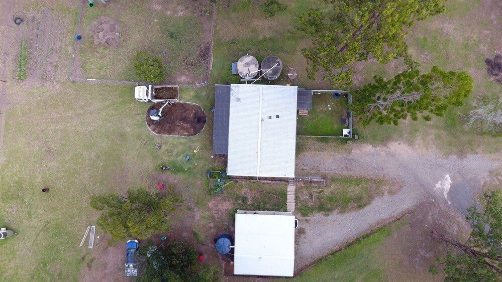 Excavating Top View — Earthmoving Services  in Eungai Creek, NSW