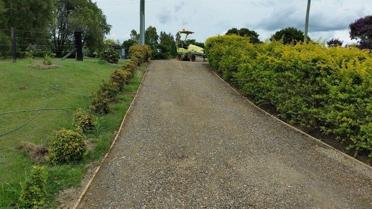 Green Grass Beside Road — Earthmoving Services  in Eungai Creek, NSW
