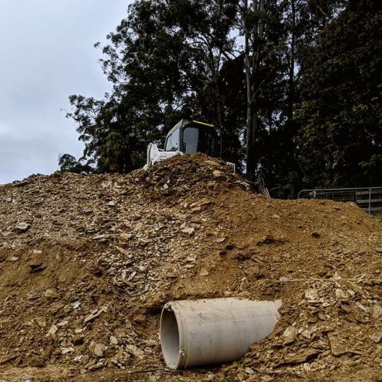 Pipe — Earthmoving Services  in Eungai Creek, NSW