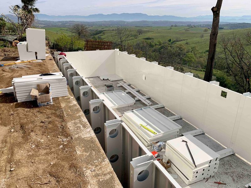 Piscine autoportanti fuori terra - International Pietre