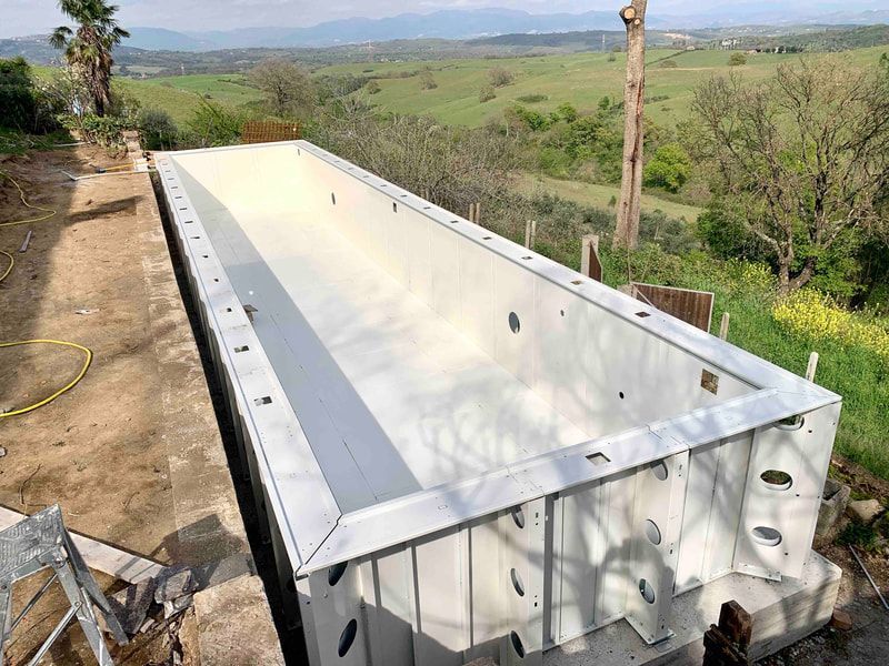 Piscine autoportanti fuori terra 1 - International Pietre