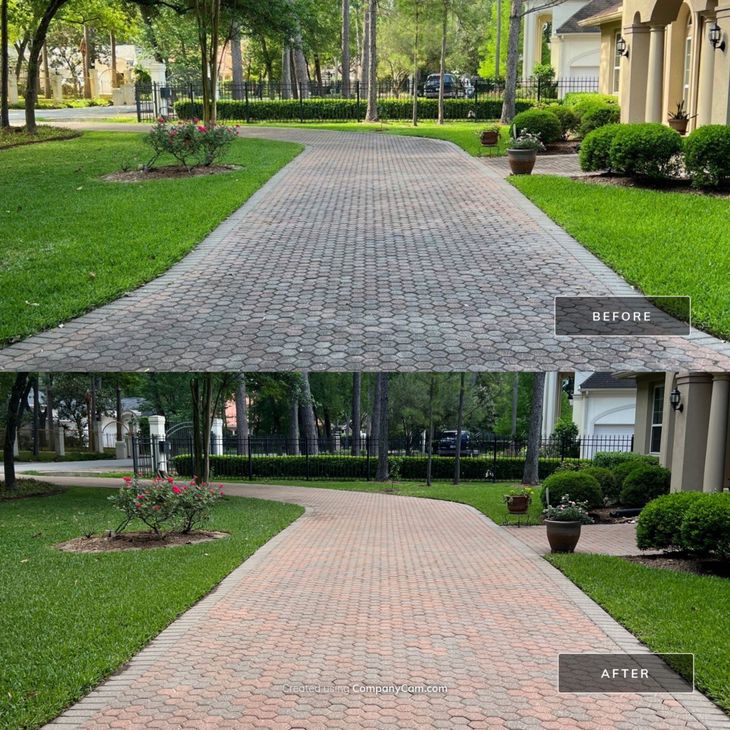 driveway pressure wash