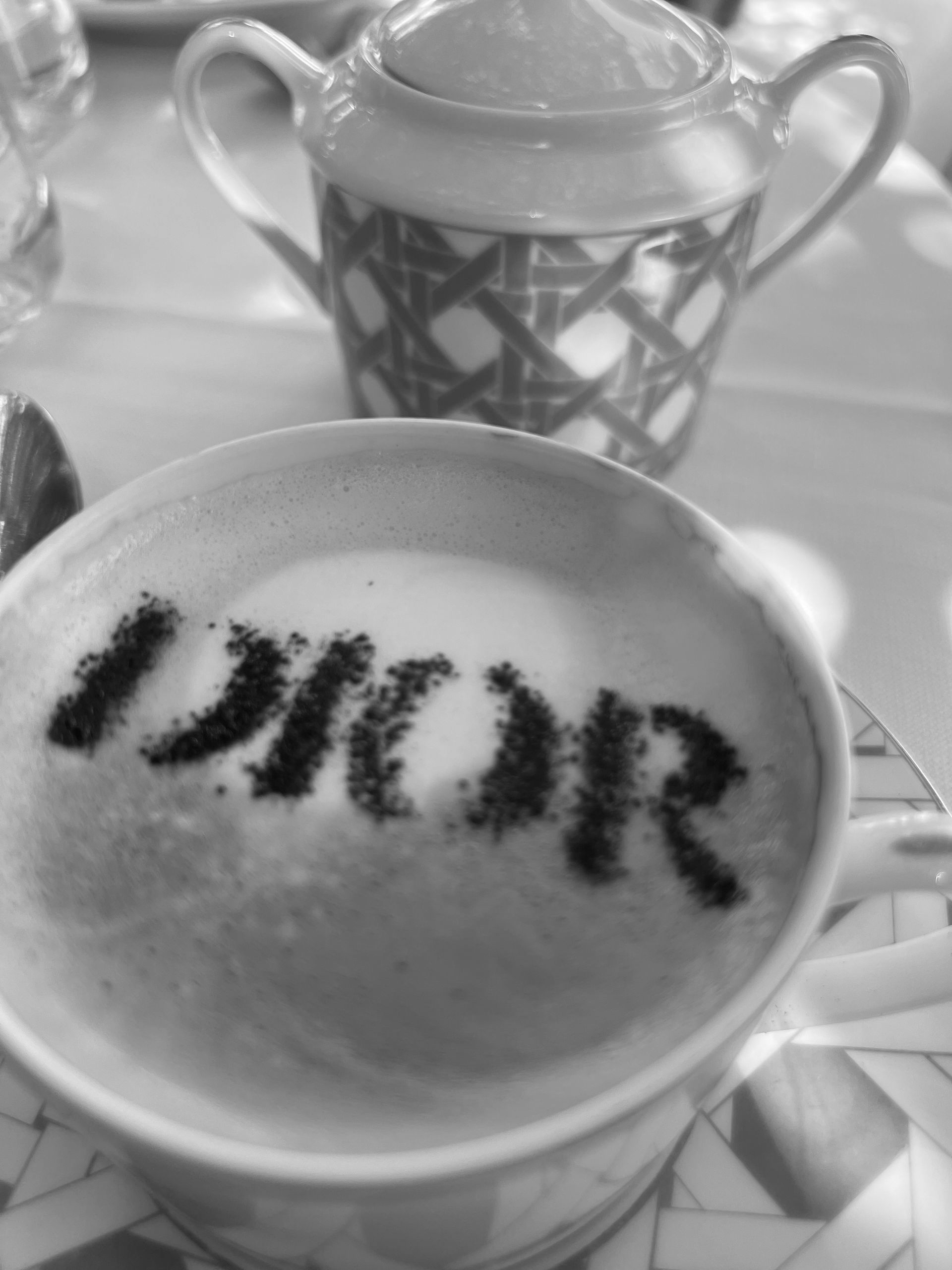fabi tronolone, café da dior, Saint Tropez