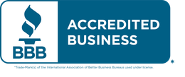 Better Business Bureau accreditation badge