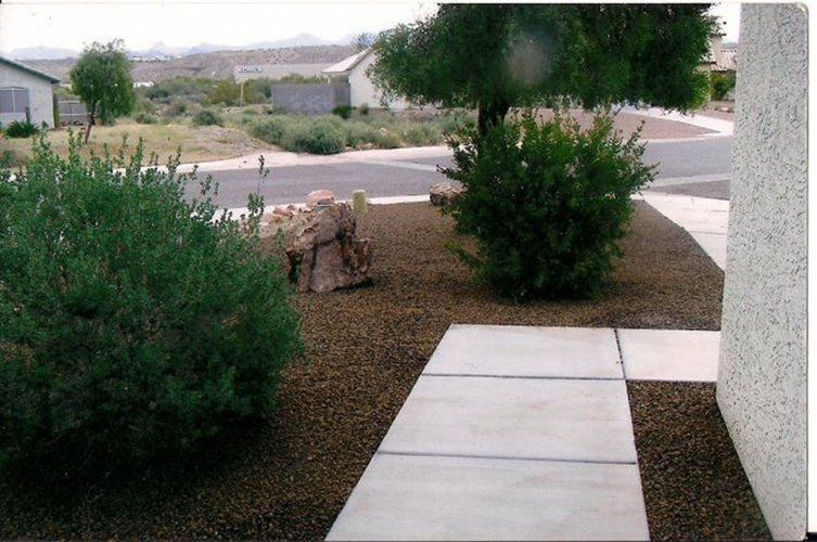 Pathway with Beautiful Landscape Design — Bullhead City, AZ — Rim Country's Rock N Yard