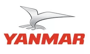 A yanmar logo with a bird on it