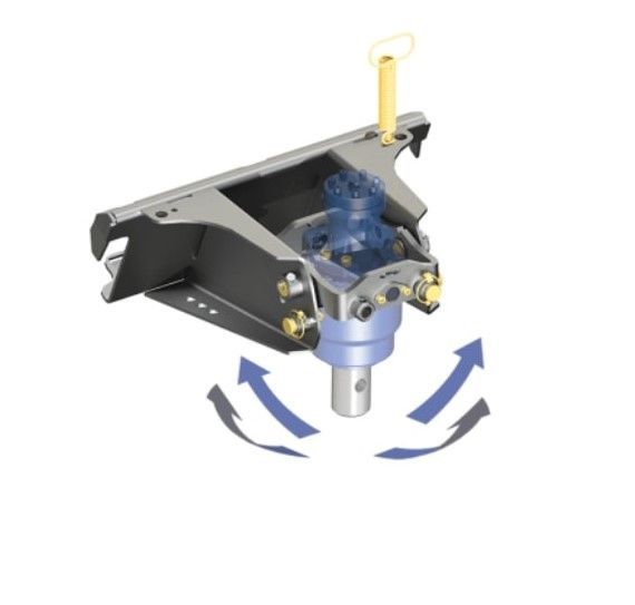 A drawing of a machine with arrows pointing to it